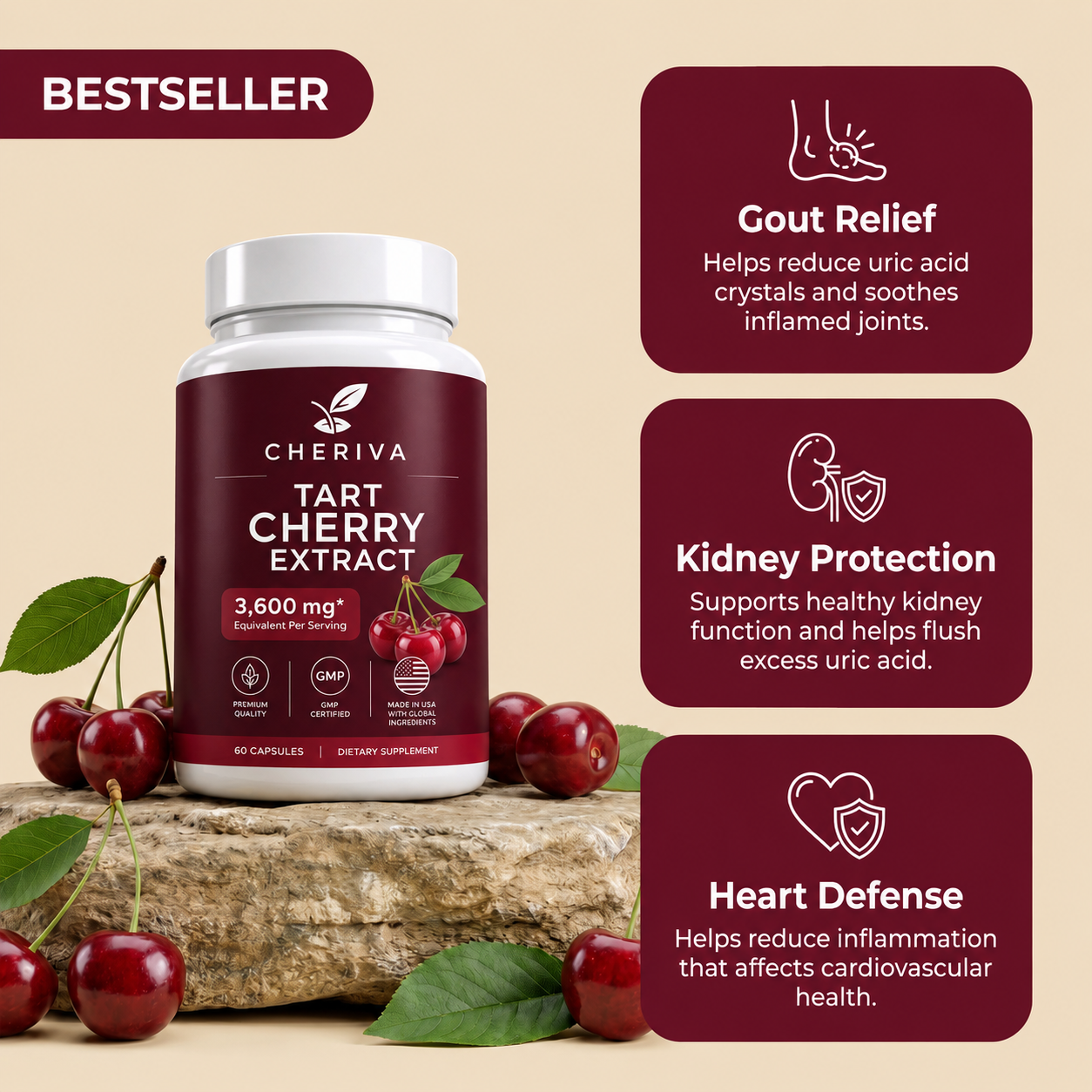 Cheriva Tart Cherry Extract