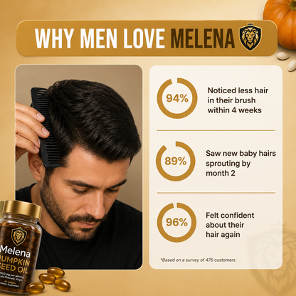 Melena Pumpkin Seed Oil Soft Gels