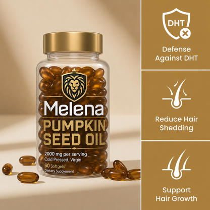 Melena Pumpkin Seed Oil Soft Gels